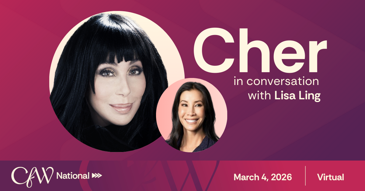 Don't miss CHER! in conversation with Lisa Ling